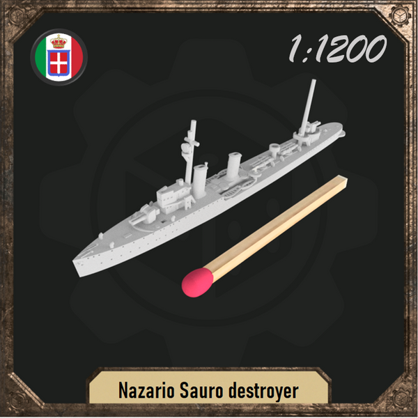 1/1200 Nazario Sauro destroyer