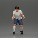 Man in shorts playing table football - Only-Games