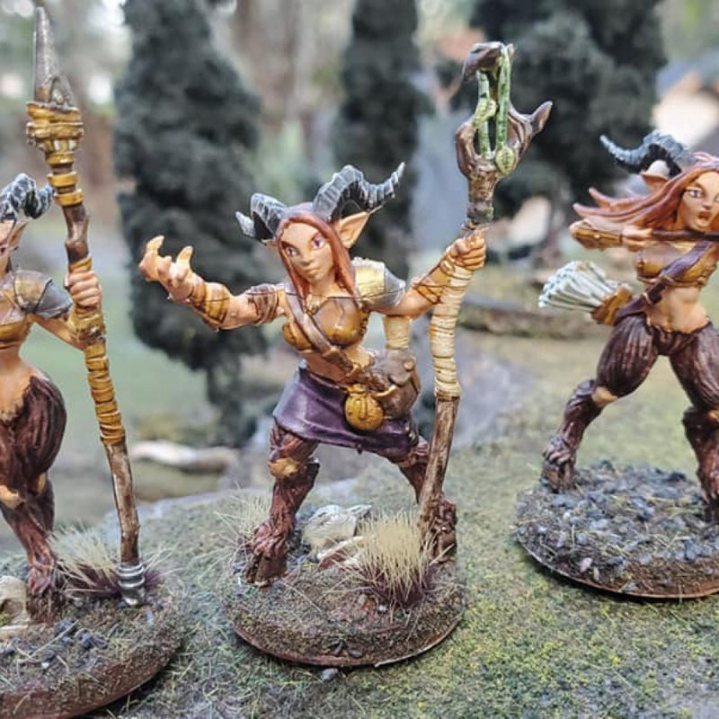 Satyr Ladies - 3 Units (AMAZONS! Kickstarter) - Only-Games