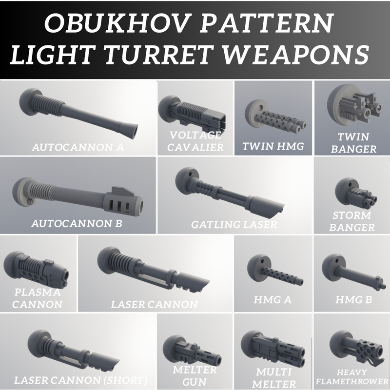 Light Turret Obukov Pattern - Only-Games