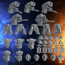 Millennium Wars Heavy Auto Squad x5 - Only-Games