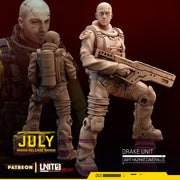 Cyberpunk - DRAKE unit Light Hazmat coveralls - BUNDLE - Only-Games