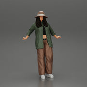 lowrider chola girl is leaning against the car, wearing a hat and long open shirt with - Only-Games