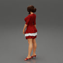 Beautiful lady in elegant robe - Only-Games