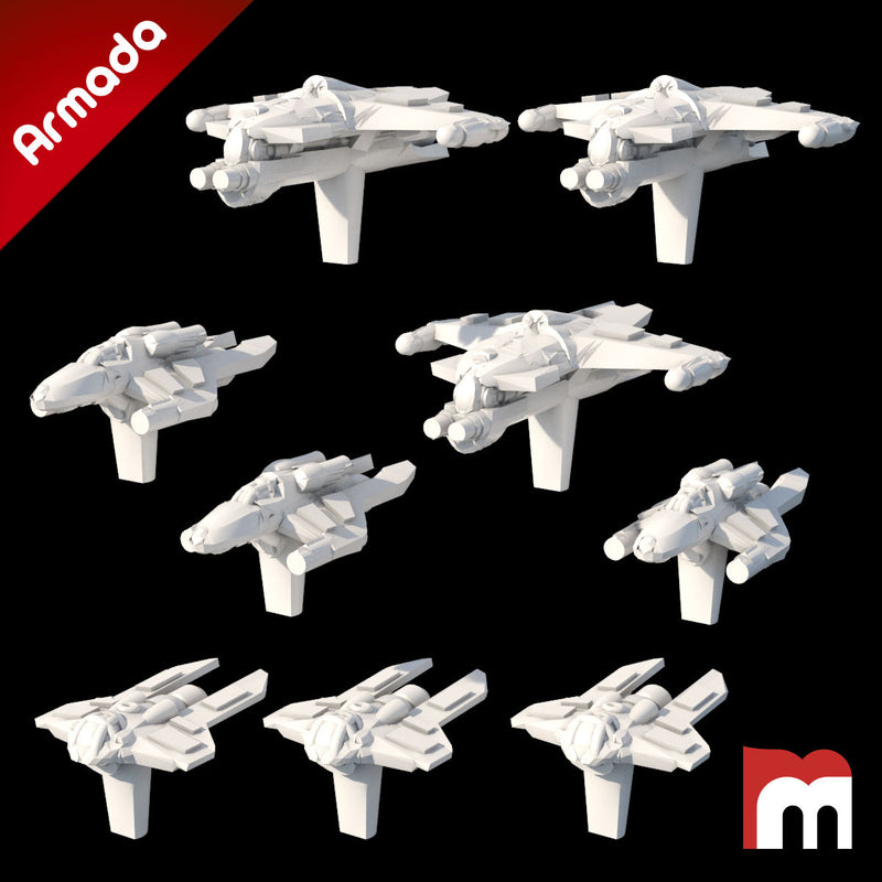(Armada) Hutt Starfighters - Only-Games