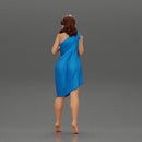 Attractive girl in bikini and suit Leaning Against car on the beach - Only-Games