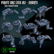 Pirate Orc Legs #2 - Shorts - Only-Games