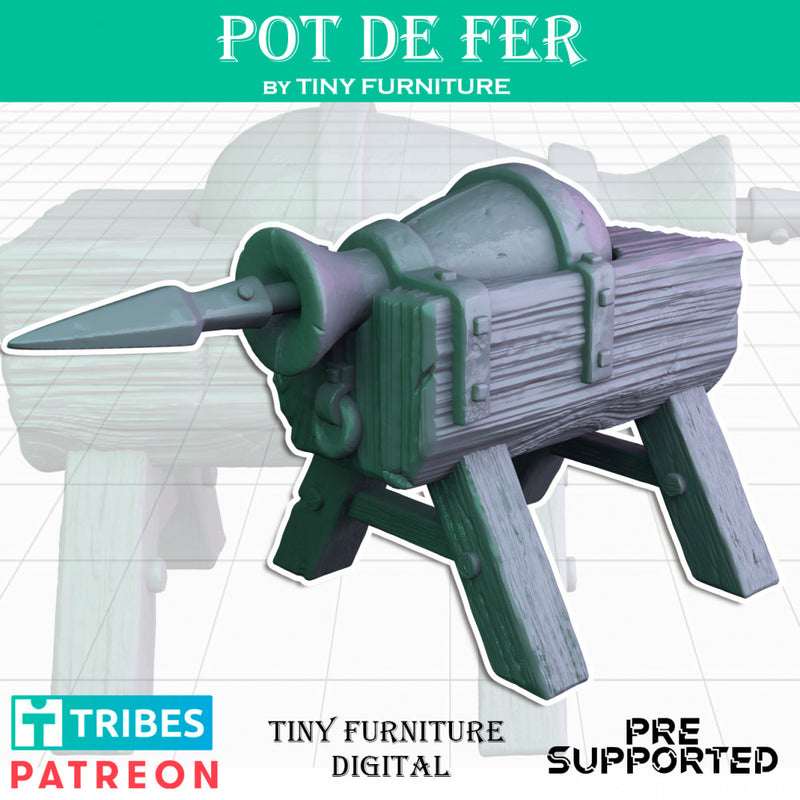 Pot de Fer (Medieval Artillery) - Only-Games