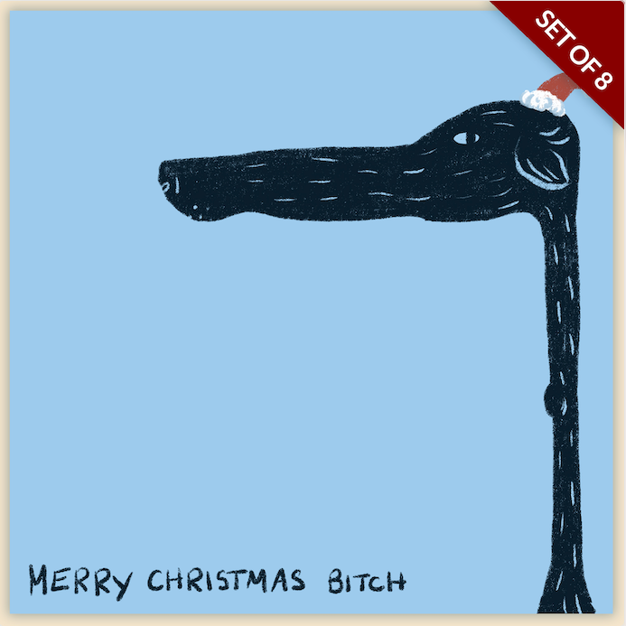 NSFW Dog Xmas Cards