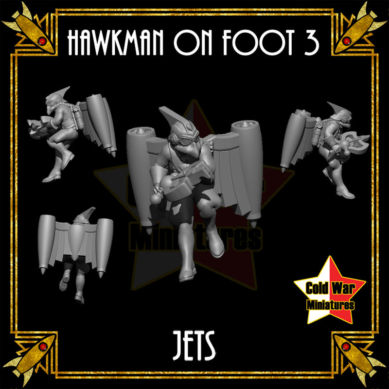 Hawkman on Foot 3 (Jets) - Only-Games