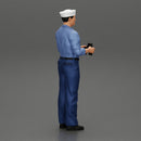 navy holding binoculars - Only-Games