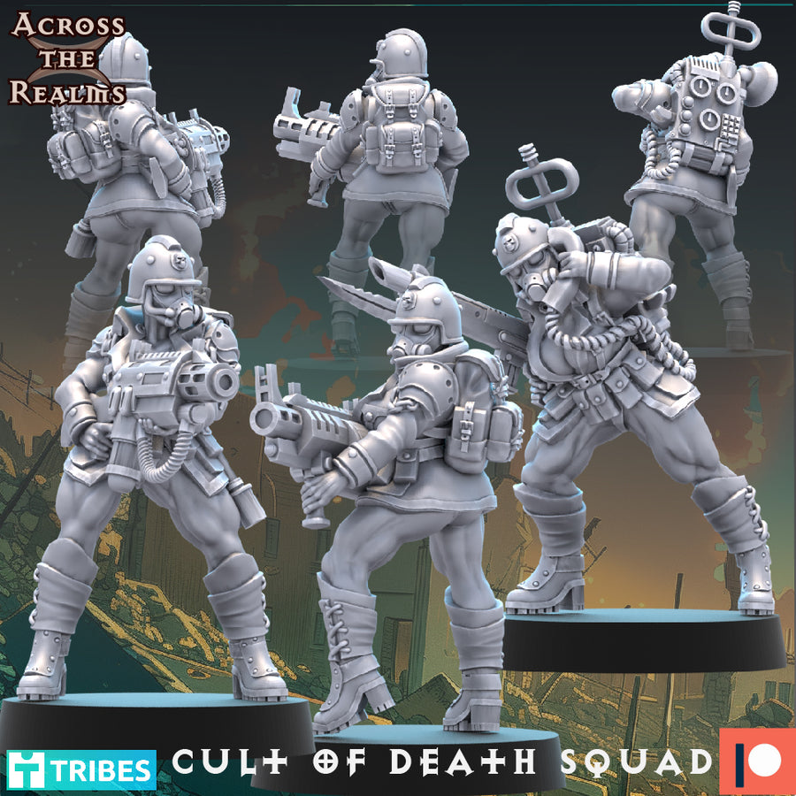 Cult of Death Squad - Across the Realms - Miniatures by Only-Games.co