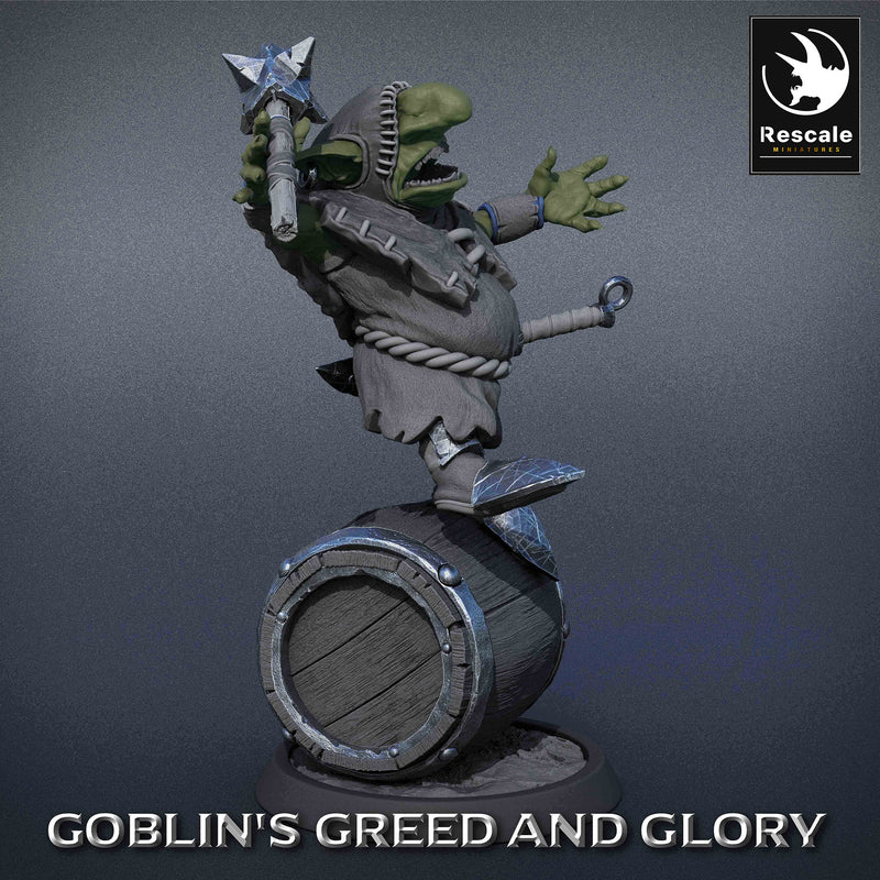 Goblin Monk A Barrel Bomb - Only-Games