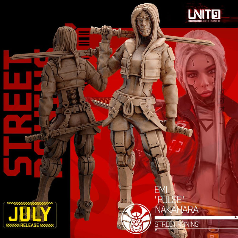 Cyberpunk - Emi "Pulse" Nakahara - Street Ronins - Only-Games