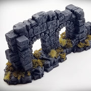 Double Arch Window: Ancient Ruins Terrain Set - Only-Games