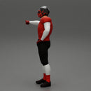 Rugby player standing pointing to the ball - Only-Games