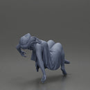 Sad man sitting pulls drowning girl from the ocean ( girl) - Only-Games