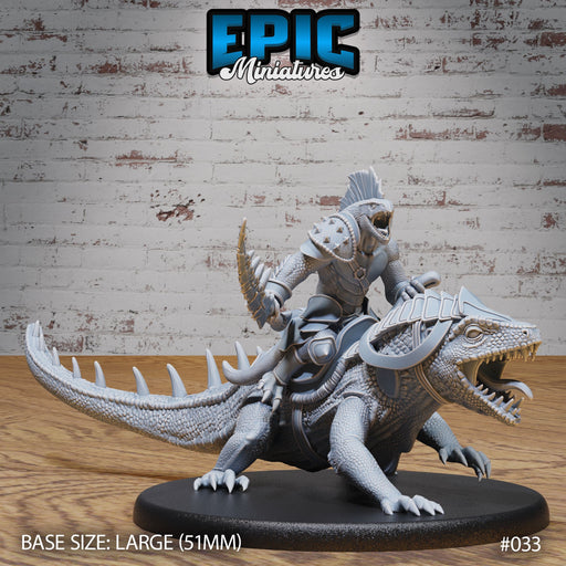 Lizard Folk Army Reptile Warrior - Only-Games