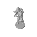 1/72 WW2 Russian Airborne Pose 2 (x10) - Only-Games