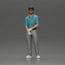 Confident golfer posing with club, ready to ace the game - Only-Games