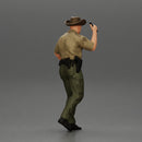 Police officer Searching With Flash Light - Only-Games