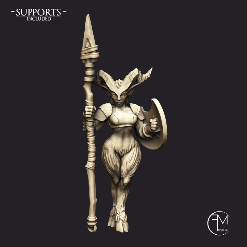 Satyr Ladies - 3 Units (AMAZONS! Kickstarter) - Only-Games
