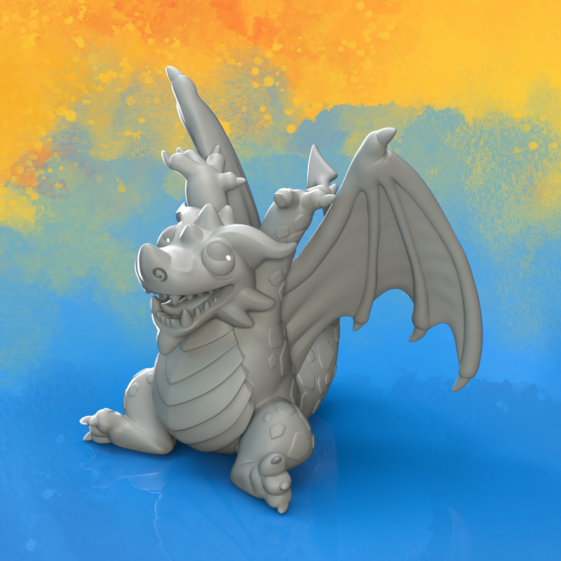 UKGE Baby Dragon Mascot - Found Family Adventurecrafts - Only-Games