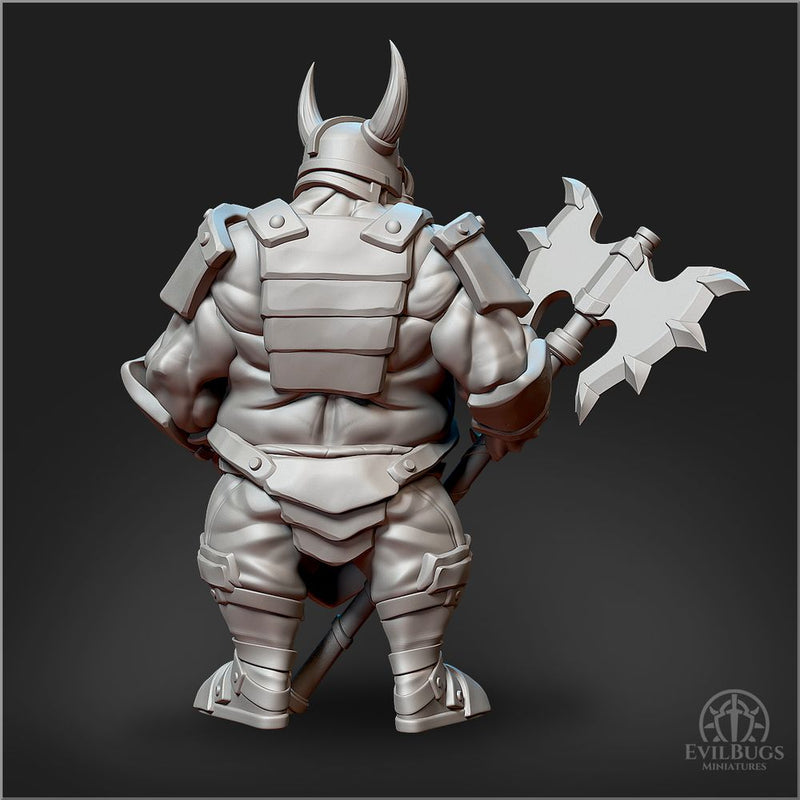 Orc Grotakr Bloodaxe  28mm/32mm/54mm - Only-Games