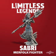Merfolk Fighter - Sabri - Only-Games