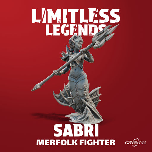 Merfolk Fighter - Sabri - Only-Games