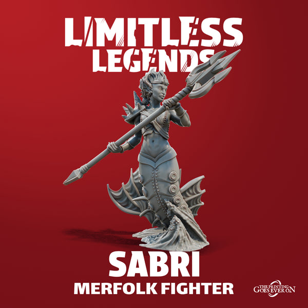 Merfolk Fighter - Sabri