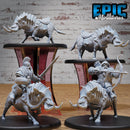 Dwarf Army Warthog Mount Rider Set - Only-Games