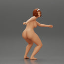 Nkaed Girl Riding Wave on board - Only-Games