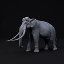 Palaeoloxodon bull 1-35 scale prehistoric elephant - Only-Games