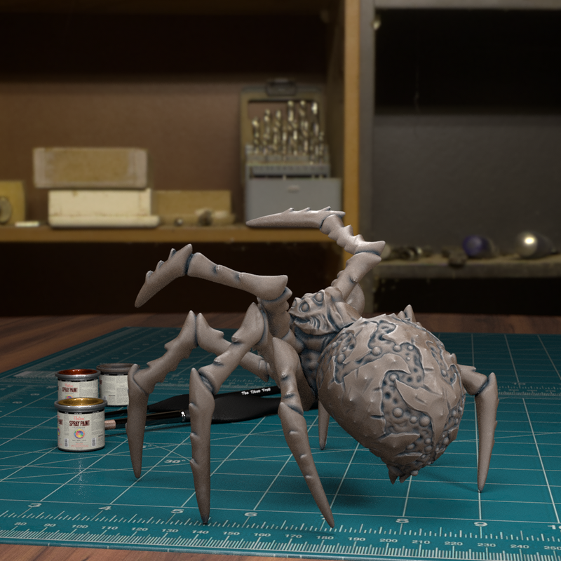 Giant Spider 03 - 32mm - DND - Pathfinder - Only-Games