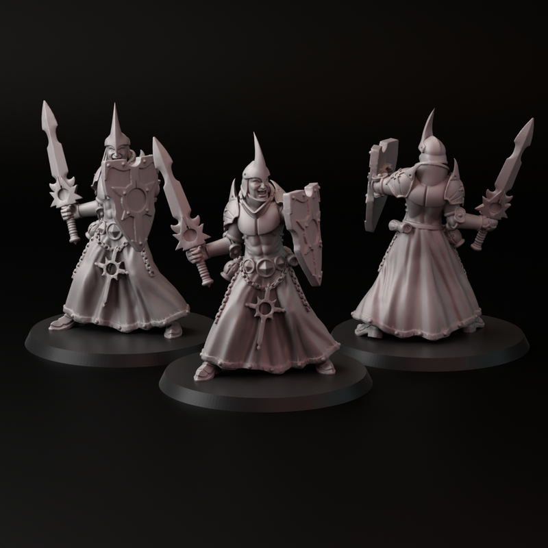 Legionar Templars 3 miniatures