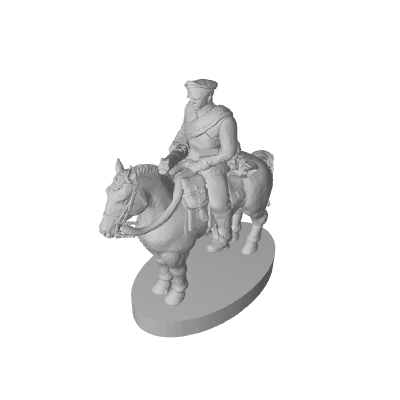 3D Printed WW1 Russian Cavalry (x10)