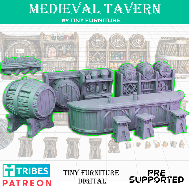 Medieval Tavern - Only-Games