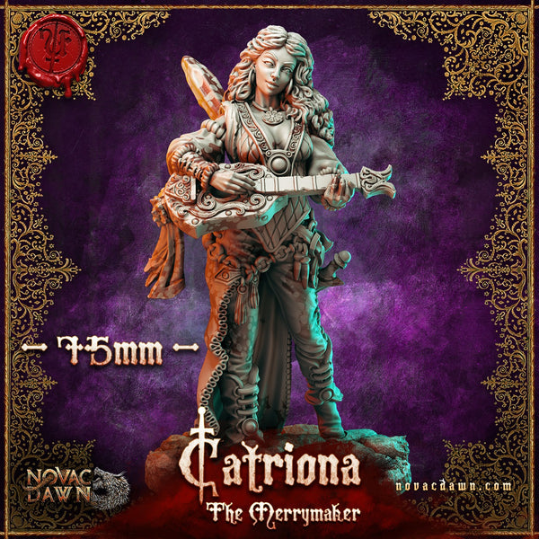 Catriona - The Merrymaker - 75mm - Only-Games