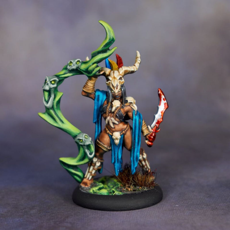 Raktaa the Blood Priestess & Sacrifical Pit (AMAZONS! Kickstarter) - Only-Games