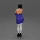 pretty nude girl with short hair posing in a sweater - Only-Games