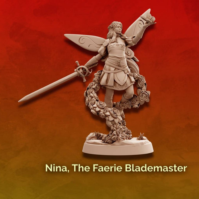 Nina, The Faerie Blademaster -  Fairy Fighter