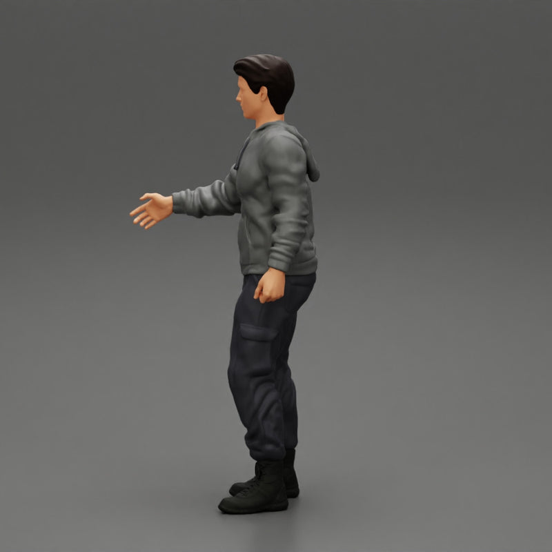 Young man giving hand for handshake - Only-Games