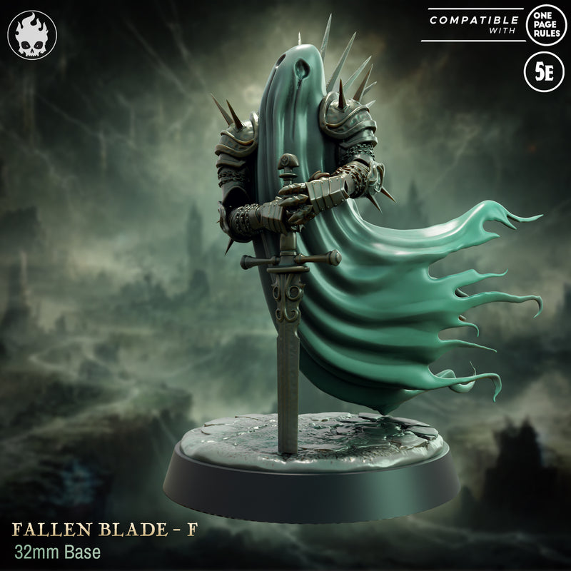 Fallen Blades - 10 Miniatures - Only-Games