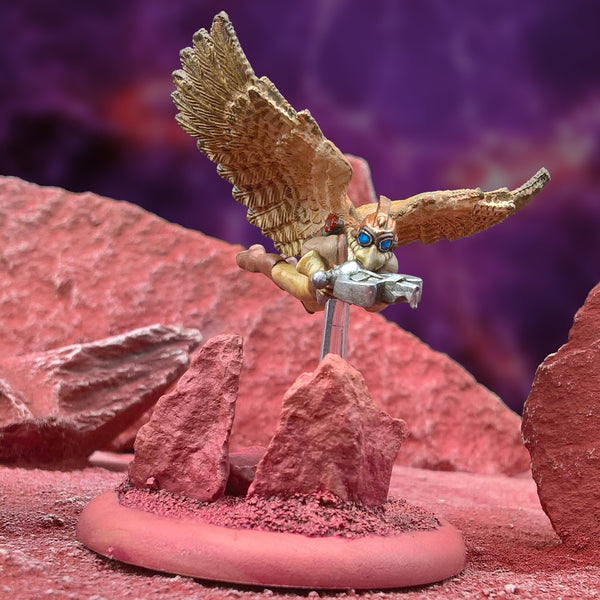 Hawkman Squadron in Flight (wings) - Only-Games