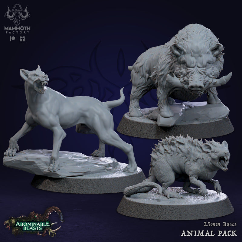 Animal Pack (25mm base)