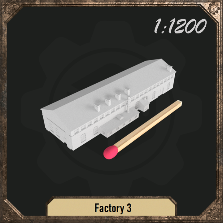 1/1200 Factory 3