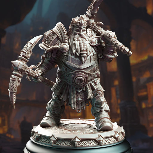 Dwarven General - Gordrain Stonehand - Only-Games