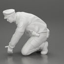 policeman officer sitting and puts handcuffs on a gangster - Only-Games