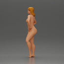 Naked Elegant pose showcasing confidence and grace - Only-Games